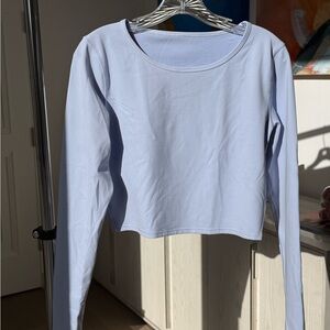 Women's Light Blue Long Sleeve Top Lululemon
